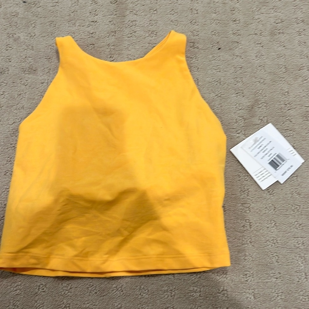 YELLOW BRAND NEW WITH TAGS BEYOND TOGA TANK